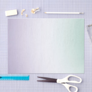 Purple White Mint Birthday Tissue Paper