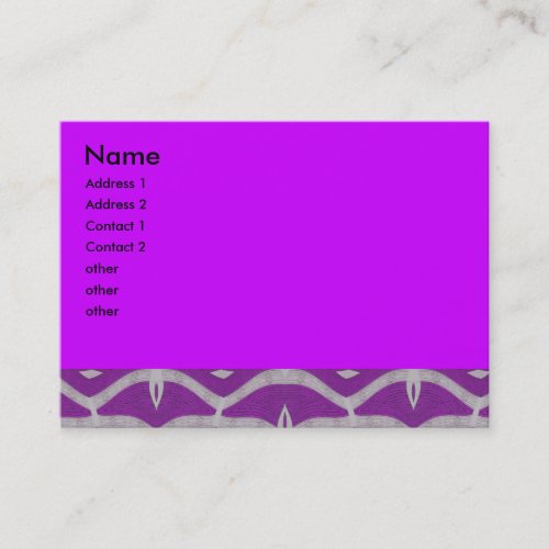 purple white pattern abstract business cards