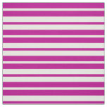 Purple White Stripes Pattern Design Fabric