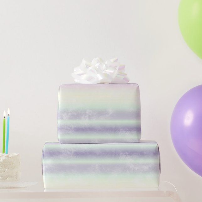 Purple White Unicorn Dream      Wrapping Paper (Party Gifts)