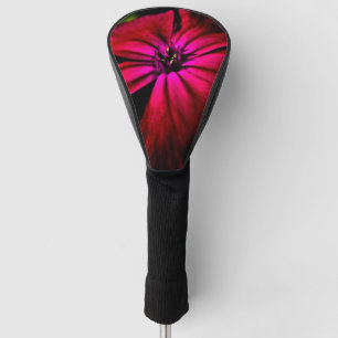 Purple Wild Flower dccna Golf Head Cover
