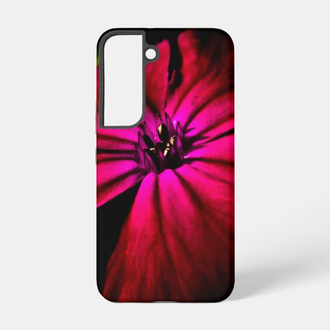 Purple Wild Flower sgcna Samsung Galaxy Case (Back)