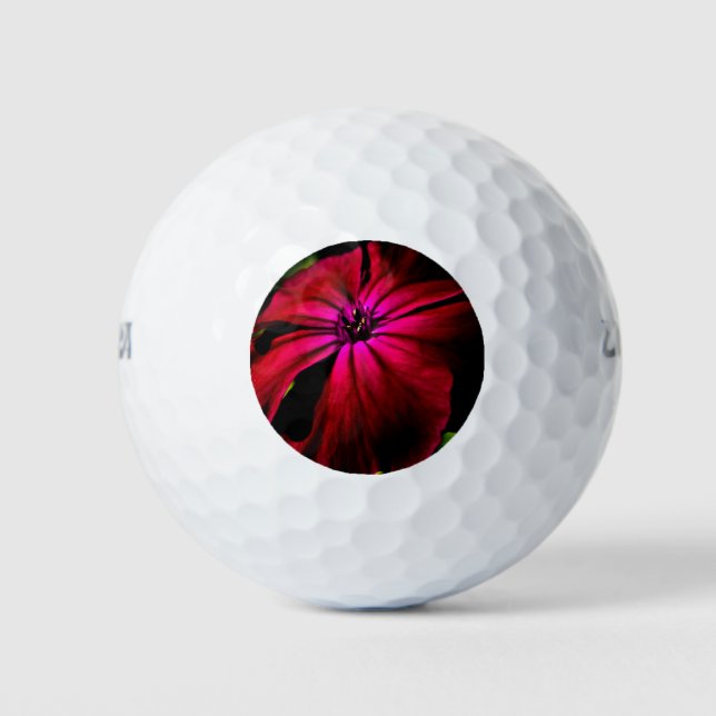 Purple Wild Flower wu gbcnm Golf Balls (Front)