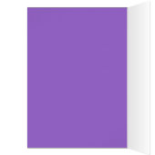 Purple Wild Flowers Cards (Inside (Left))