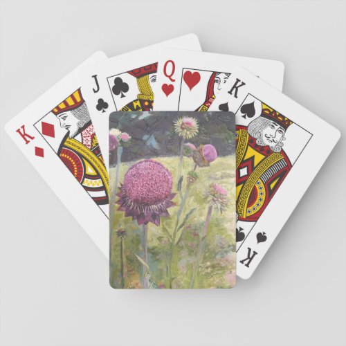 Purple Wild Flowers Cards