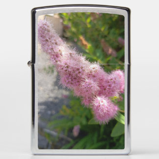 Purple Wildflower Garden Zippo Lighter Botanical