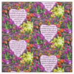 PURPLE WILDFLOWER JOHN 3:16 FABRIC