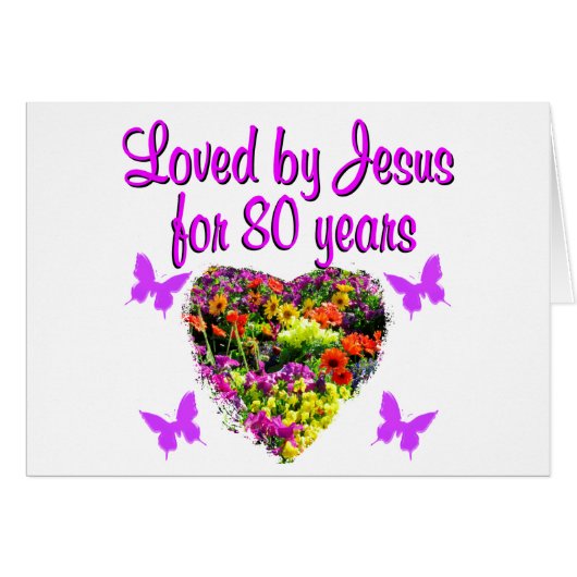 PURPLE WILDFLOWER LOVED BY JESUS FOR 80 YEARS (Front Horizontal)