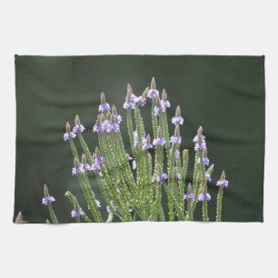 Purple Wildflower Towel