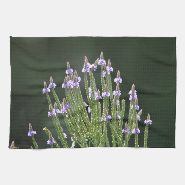 Purple Wildflower Towel (Horizontal)