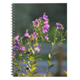 Purple Wildflowers  Notebook