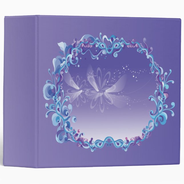 Purple Window  Binder (Front/Spine)