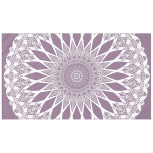Purple Wisteria Tristyns Mandala Tablecloth