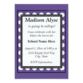 Going To College Party Invitations 9