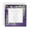 Purple Wood String Lights Greenery Bridal Shower