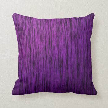 Purple Woodgrain Throw Pillow by BamalamArt at Zazzle