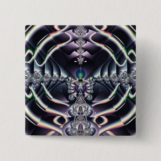 Purple World Button (Front)