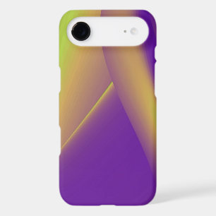 Purple Yellow 3D Abstract Rainbow Art iPhone 17 Air Case