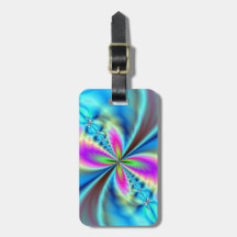 Purple-Yellow-Blue Glowing Wings