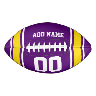 Purple|Yellow Football Jersey Stripes
