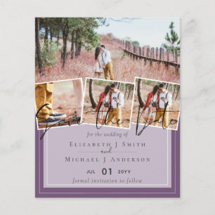 Purple Yellow Gray Color Trends Budget Wedding