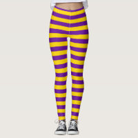 Purple and yellow leggings best sale