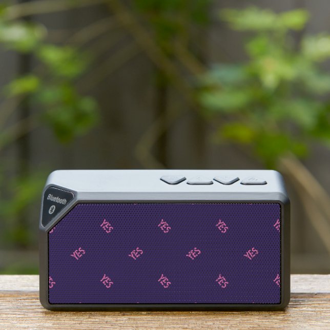 Purple Yes Design  Bluetooth Speaker (Insitu(Outdoor))