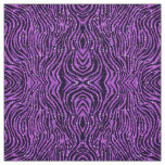 purple zebra animal print with glitter fabric