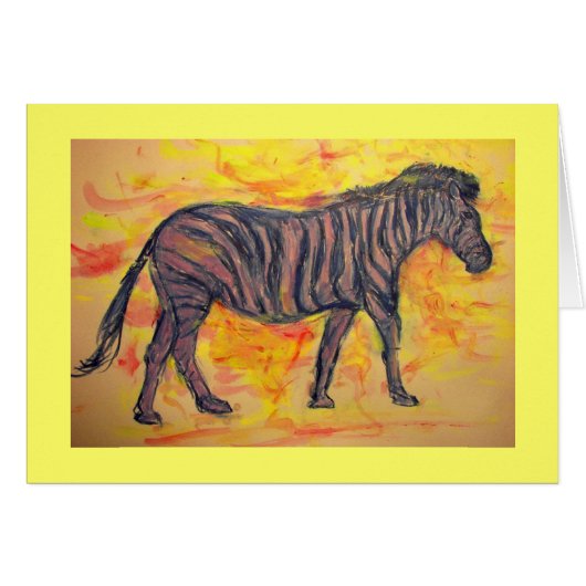 purple zebra cards (Front Horizontal)