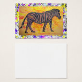 purple zebra drip (Front & Back)