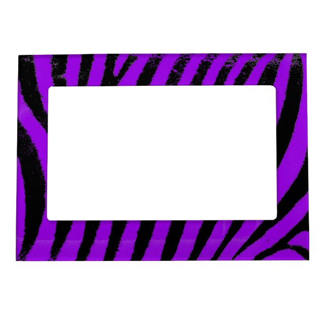 Purple zebra magnetic frame (Front)