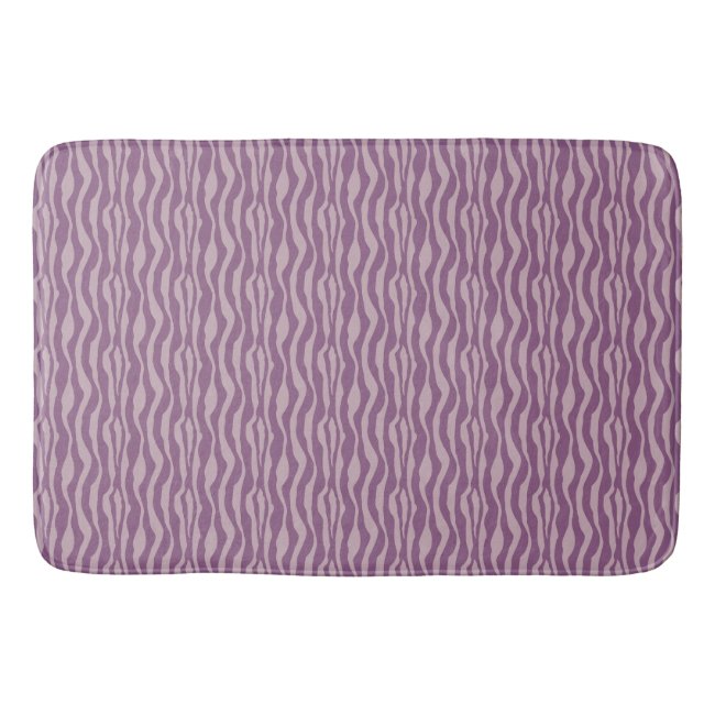 Purple Zebra Pattern Modern Girly