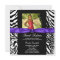 Purple Zebra Photo Sweet 16 Party