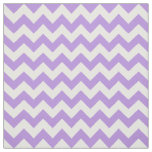 Purple Zigzag, Purple Chevron, Geometric Pattern Fabric
