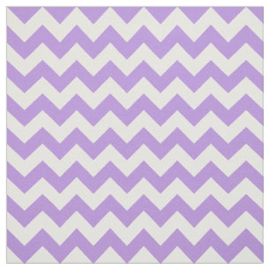 Purple Zigzag, Purple Chevron, Geometric Pattern Fabric