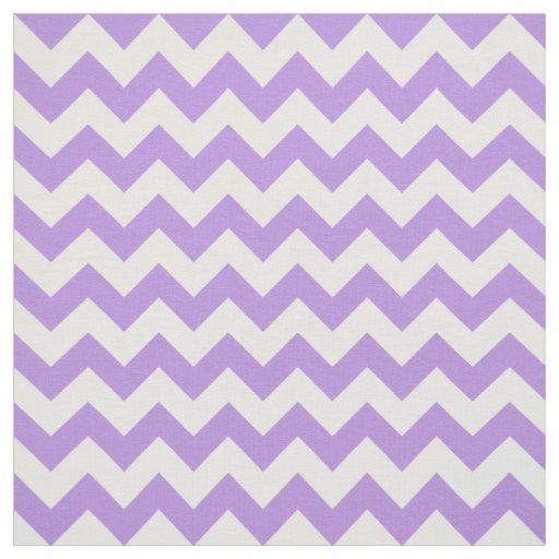 Purple Zigzag, Purple Chevron, Geometric Pattern Fabric