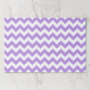 Purple Zigzag, Purple Chevron, Geometric Pattern Paper Pad