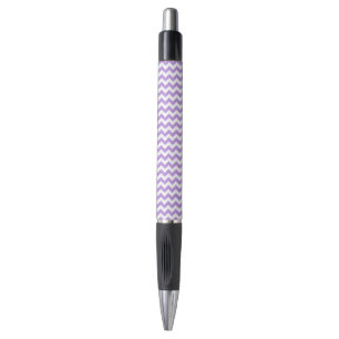 Purple Zigzag, Purple Chevron, Geometric Pattern Pen