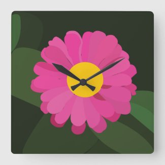 Purple Zinnia Flower