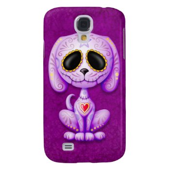 Purple Zombie Sugar Puppy Samsung S4 Case by JeffBartels at Zazzle