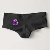 PurpleBlaZe dragon logo boyshort (Front)
