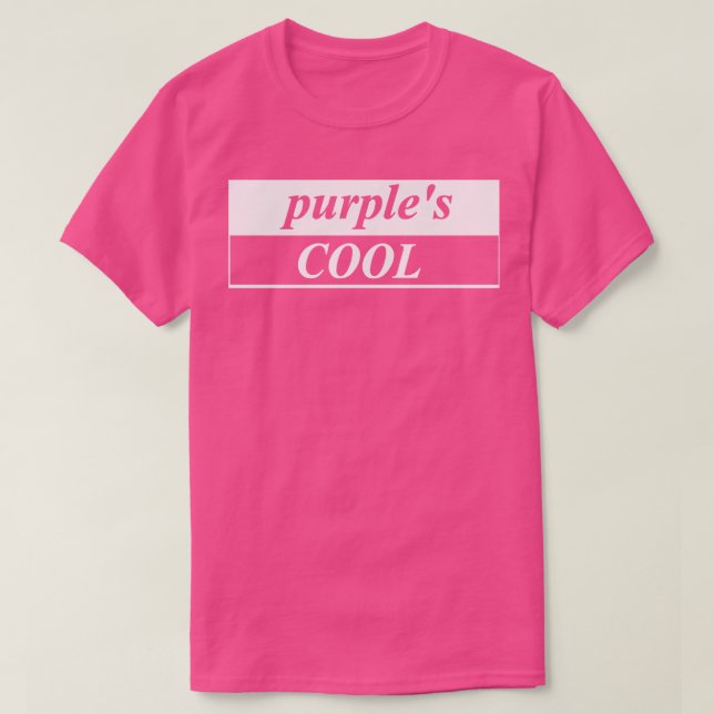 purples cool T-Shirt (Design Front)