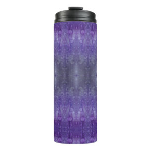Purples Ikat 8 Thermal Tumbler