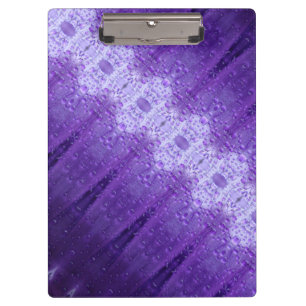 Purples Ikat Angled Clipboard