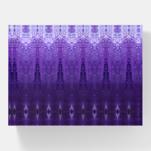 Purples Ikat  Paperweight