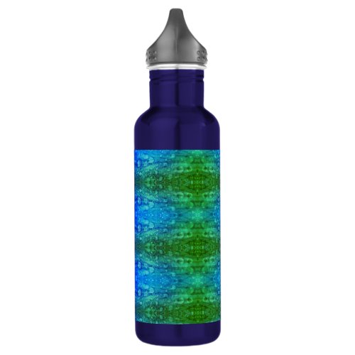 Purples X GL Ikat 5 Stainless Steel Water Bottle