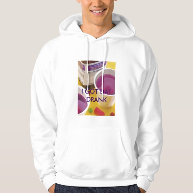 purplestuff, I GOT DAT DRANK Hoodie (Front)
