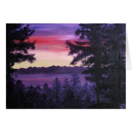 purplesunset cards (Front Horizontal)