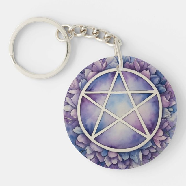 PurpleVibes Keychain (Front)