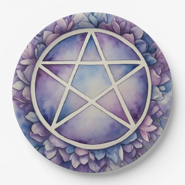 PurpleVibes Paper Plates (Front)